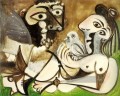 Paar a l oiseau 3 1970 Kubismus Pablo Picasso